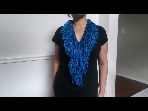 How to make no crochet or knit scarf (quick and easy)