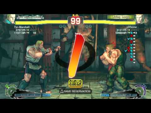 Super Street Fighter 4: Arcade Edition - X3Terror fights