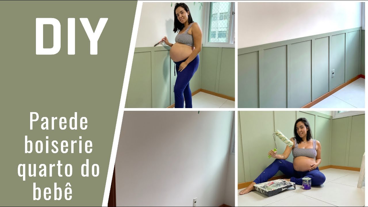 Watch Now Diy: parede boiserie quarto do bebê Diy: parede boiserie quarto do bebê