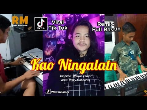 Lagu Dayak Terbaru 2022 Kao Ningalatn - Wawan Famor || Risky Mahendra