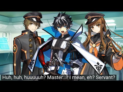 【FGO】"Master is now a Servant?" Fate/EXTRA Servants Lines for Hakuno Kishinami 【English Subbed】