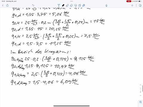 Aufg. 14 Biegebemessung / Querkraftbemessung Einfeldträger mit Kragarm (Klausur SoSe 2022)