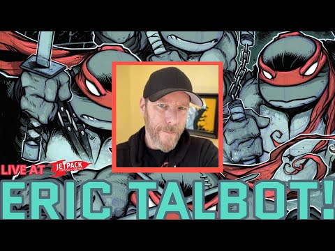 Eric Talbot talks the Mirage Ninja Turtles Days at Jetpack Comics!