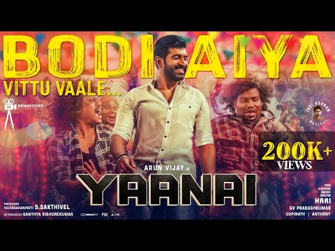 Yaanai - Bodhaiya Vittu Vaale Video | Hari | Arun Vijay | Priya Bhavani Shankar | GV Prakash