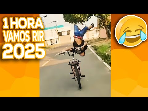 1 HORA TENTE NÃO RIR 🤣 OS VÍDEOS ENGRAÇADOS de MEMES 2025 [VALE A PENA RIR DE NOVO] PARTE 13