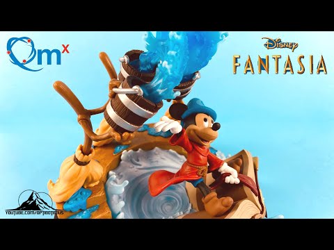 QMX Disney's Fantasia SORCERER MICKEY Q-Fig Max Elite Video Review