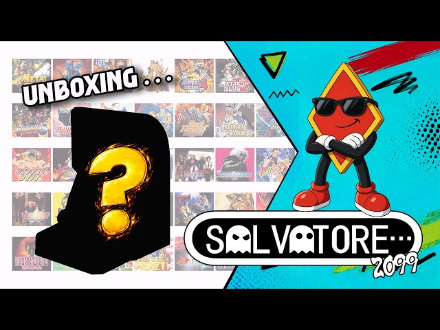 Vídeo relacionado con UNICO SNK MVS Mini Arcade y Juego de Mando Rojo [Cable HDMI Incluido], Precargado con 45 Juegos SNK Neo Geo con Licencia Oficial, Including The King of Fighters etc., Regalos para Adultos y Niños