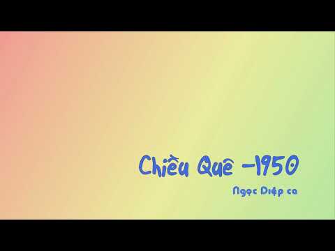 Chiều quê - Ngọc Diệp