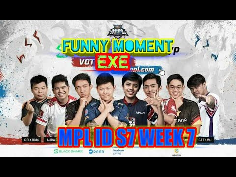 FUNNY MOMENT Mobile Legeng | MPL ID SEASON 7 WEEK 7 .EXE