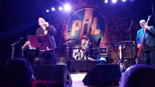 PIL LIVE IN ATLATA,1ST JOHNNY ROTTEN SHOW