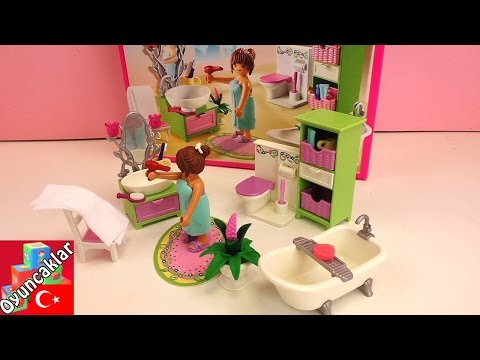 Yeni Playmobil Oyuncak Seti: Dollhouse Sırasından Banyo - Türkçe Oyuncak Tanıtımı!