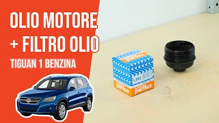 Youtube thumbnail of video "Cambio olio motore e filtro dell'olio Tiguan 1 1.4 TSI 🛢"
