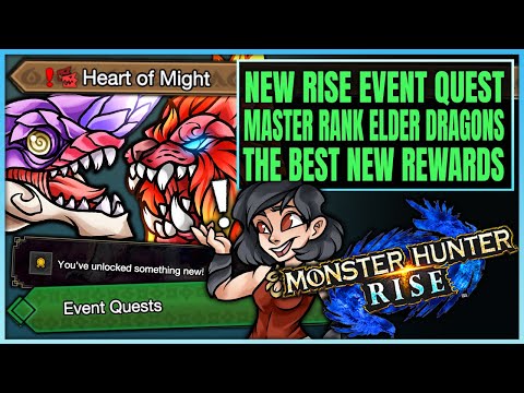 NEW RISE EVENT QUEST - 3 Master Rank Elder Dragons - Best New Rewards - Guide - Monster Hunter Rise!