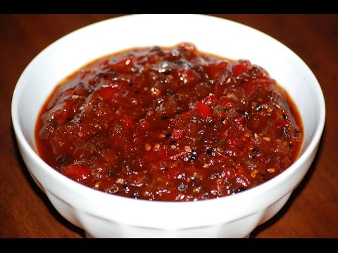 Recipe - Tomato Chutney | How to make Tomato or Tamatar chutney | Indian Side Dish | Indian Food