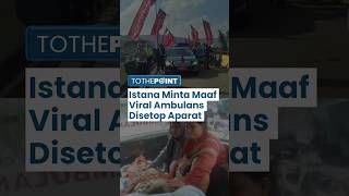 Download lagu Viral Video Ambulans Disetop saat Iring-iringan Rombongan Jokowi Lewat di Kalteng, Istana Minta Maaf mp3