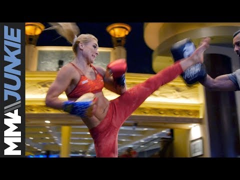 UFC 222 Yana Kunitskaya open workout