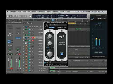 UAD universal audio SPL TRANSIENT DESIGNER plugin test and review