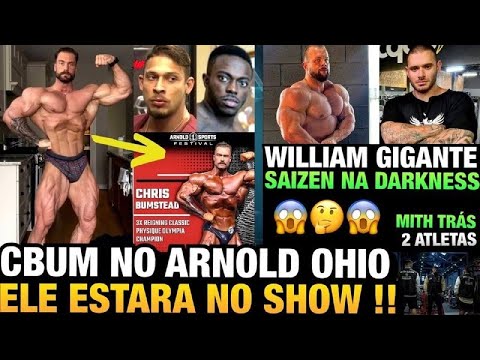 CBUM VAI VER RAMON NO ARNOLD OHIO - SAIZEN NA INTEGRAL - BRUNO E COELHO NA MITH ? + WILLIAM ENORME