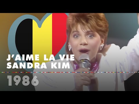 J'AIME LA VIE – SANDRA KIM (Belgium 1986 – Eurovision Song Contest HD)