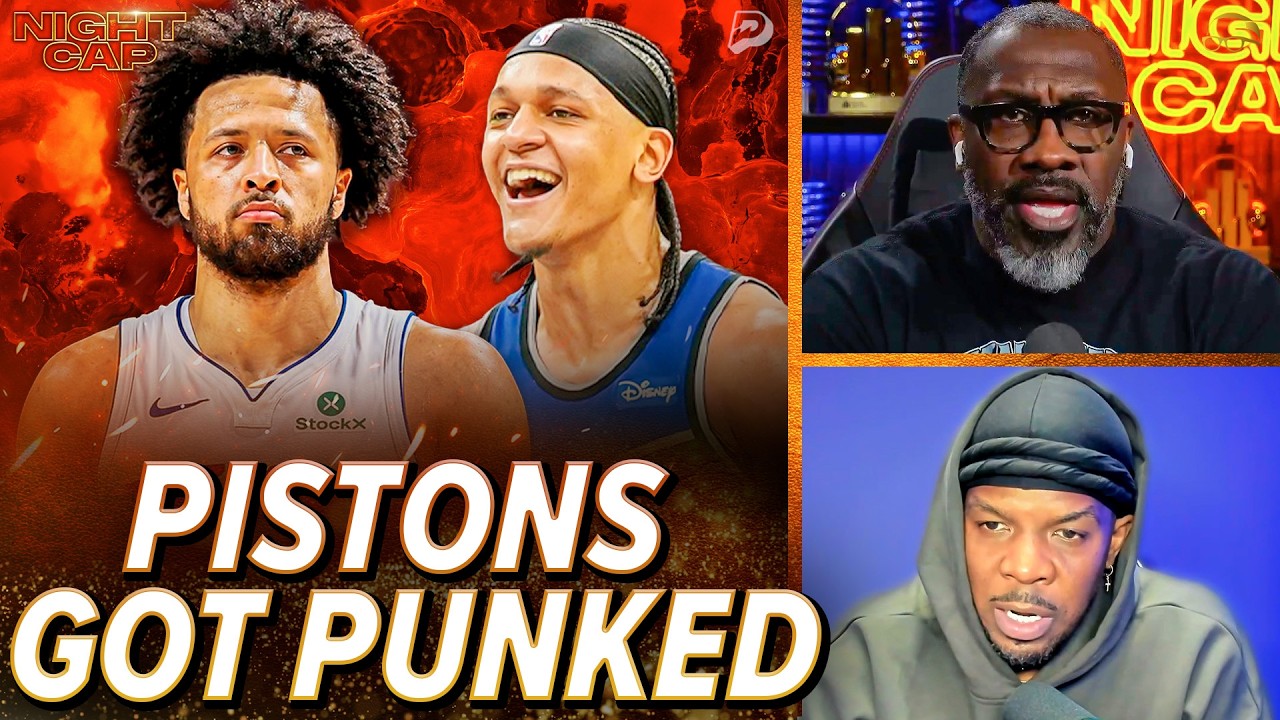 Shannon Sharpe DISAPPOINTED in Pistons Effort After Paolo Banchero & Magic Go Up 2-1 | Nightcap
