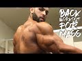 How To Train For Mass - Regan Grimes Back Workout