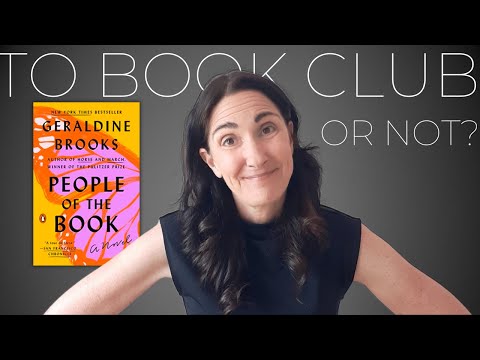 What to Discuss at Book Club | 📕 People of the Book by Geraldine Brooks 📕 #thefig3