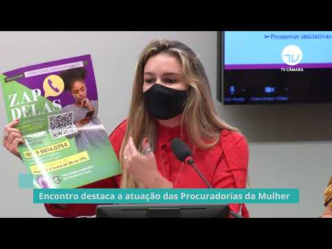 Encontro destaca a atuação das Procuradorias da Mulher - 01/09/21