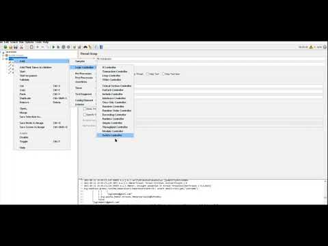 How to test traffic load distribution using jmeter
