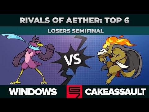 Windows vs CakeAssault - Rivals of Aether: Top 6 Losers Semifinal - Genesis 7 | Wrastor vs Forsburn