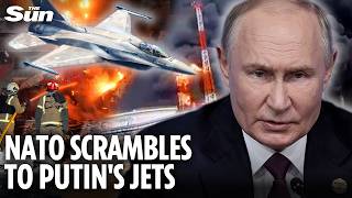 Download lagu Nato SCRAMBLES WARPLANES amid horror Russian attack and threat to Britain mp3