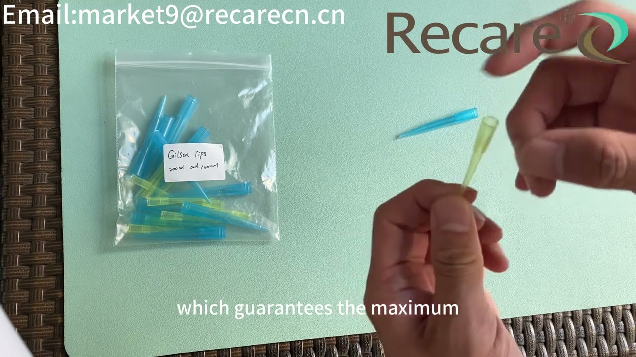 Recare pipette tips micropipette tips pipette tips 1000ul 200ul pipette tips gilson pipette tips