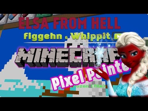 Insane Swedish Minecraft Minigames ft. Elsa from Hell!