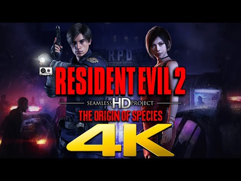 RESIDENT EVIL 2: THE ORIGIN OF SPECIES | SHDP | LEON | Full Mod Longplay No Commentary | 4K 60fps