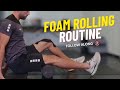 QUICK 10 Minute Foam Rolling Routine For FOOTBALLERS