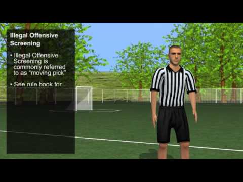 Official Signals: Illegal Offensive Screen