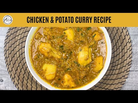 Chicken And Potato Curry Recipe • How To Make Chicken Curry With Potatoes Recipe • Chicken Aloo