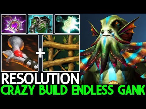 RESOLUTION [Natures Prophet] New Crazy Build Rod of Atos Endless Gank 7.22 Dota 2