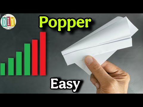 How to Make a Popper 💥from A4 paper