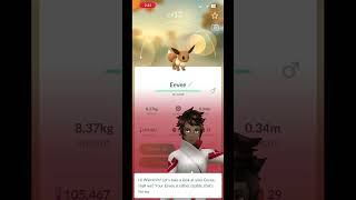 Lowest cp eevee #pokemon #pokemonchannel #pokemongo #shinypokemon #shiny #low #eevee