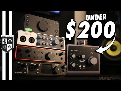 Best Audio Interfaces with a $200 Budget
