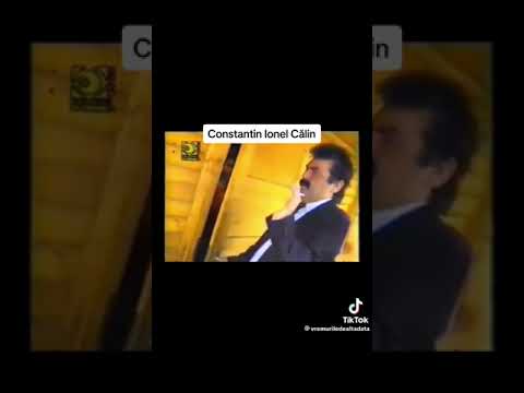 dumnezeu să-l odihnească Constantin Ionel Călin