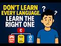 Choose Your Programming Language Based On Your Goal