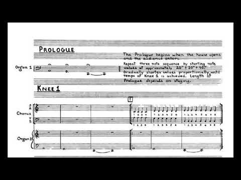 Philip Glass - Einstein on the Beach, Knee 1