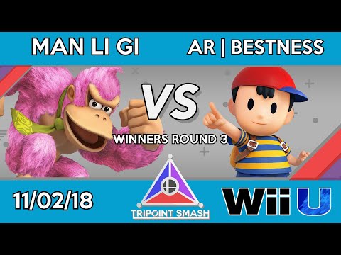 Tripoint Smash 34 - Winners Round 3 - Man Li Gi (Donkey Kong) Vs. AR | Bestness (Ness)