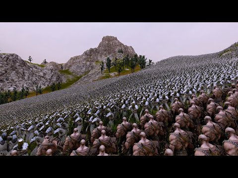 30.000 Heavy Knights VS 30.000 Orcs - Ultimate Epic Battle Simulator 2