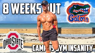 FLORIDA VS. OHIO STATE CAMPUS GYM WORKOUT!! Road to Natty Pro Ep. 10