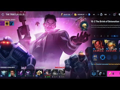 THE TRUE SHIELD (Ultimate) Stage 10 Story - Marvel Future Fight | Unlocking THE ALL-WAR Story Mode