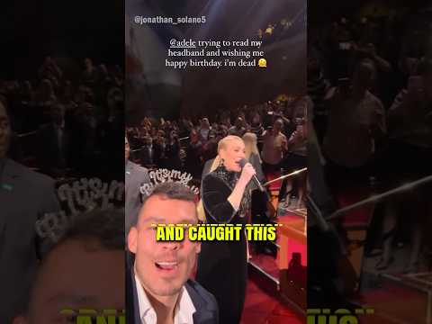 Adele Surprises A Lucky Fan