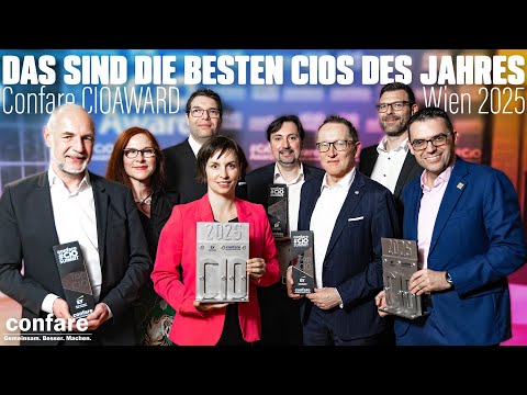 Das sind die besten CIOs des Jahres  - Das Confare CIOAWARD 2025 Video