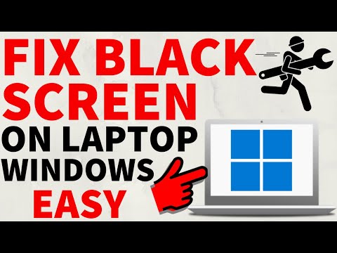 How to Fix Laptop Black Screen But Turns On - 2025